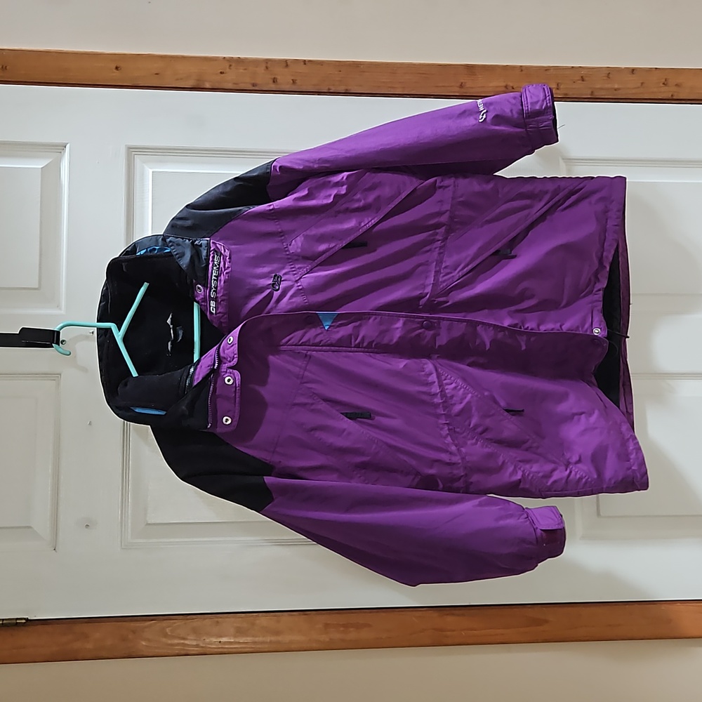 CB Sports vintage fleece lined retro ski coat XL $42